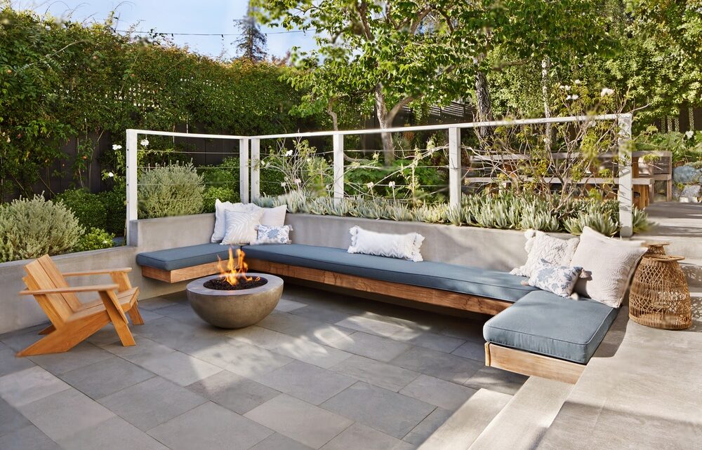 concrete patio